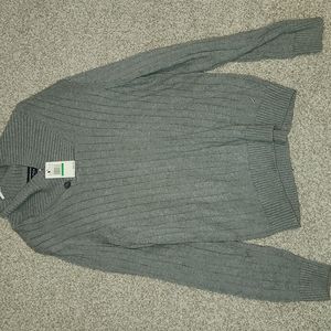 Grey Nautica knitted sweater